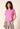 Vorderansicht von einem Damen-Model, das HU bodacious modal/viskose/tencel Shirt kurzarm trägt