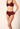 Vorderansicht von einem Damen-Model, das HU cabernet mikrofaser Maxi Slip trägt