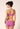 Rückansicht von einem Damen-Model, das HU bodacious modal/viskose/tencel Soft BH trägt