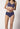 Vorderansicht von einem Damen-Model, das HU almost blue baumwolle Maxi Slip Doppelpack trägt