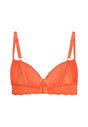 Rückansicht (Freisteller) von HU almost orange mikrofaser Push-up BH