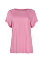 Vorderansicht (Freisteller) von HU prisma pink modal/viskose/tencel Shirt kurzarm