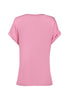 Rückansicht (Freisteller) von HU prisma pink modal/viskose/tencel Shirt kurzarm