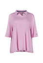 Vorderansicht (Freisteller) von HU almost pink baumwolle Shirt kurzarm