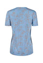 Rückansicht (Freisteller) von HU prismablue onelineflowers modal/viskose/tencel Shirt kurzarm