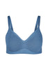 Vorderansicht (Freisteller) von HU lake blue baumwolle Soft BH