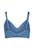 Rückansicht (Freisteller) von HU lake blue baumwolle Soft BH
