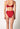Rückansicht von einem Damen-Model, das HU countryfied wildrose modal/viskose/tencel Rio Slip trägt