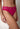 Nahaufnahme von einem Damen-Model, das HU alp pink mikrofaser Rio Slip trägt