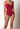 Vorderansicht von einem Damen-Model, das HU alp red modal/viskose/tencel Rio Slip trägt