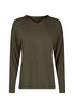 Vorderansicht (Freisteller) von HU countryfied mud modal/viskose/tencel Shirt langarm