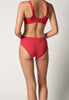 Rückansicht von einem Damen-Model, das HU bittersweet mikrofaser Rio Slip trägt