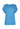 Vorderansicht (Freisteller) von HU azure blue modal/viskose/tencel Shirt kurzarm
