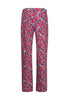 Rückansicht (Freisteller) von HU red paisleyflowers modal/viskose/tencel Pants lang
