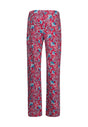 Rückansicht (Freisteller) von HU red paisleyflowers modal/viskose/tencel Pants lang