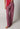 Vorderansicht von einem Damen-Model, das HU red paisleyflowers modal/viskose/tencel Pants lang trägt