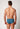 Rückansicht von einem Herren-Model, das HU oceanview stripes selection baumwolle Slip Doppelpack trägt