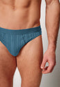 Ansicht von einem Herren-Model, das HU oceanview stripes selection baumwolle Slip Doppelpack trägt