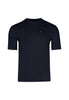 Vorderansicht (Freisteller) von HU baritone blue baumwolle Shirt kurzarm