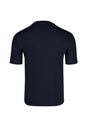 Rückansicht (Freisteller) von HU baritone blue baumwolle Shirt kurzarm