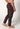 Rückansicht von einem Herren-Model, das HU baritone blue paisley baumwolle Hose lang trägt