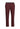 Vorderansicht (Freisteller) von HU maroon banner minimal baumwolle Hose lang
