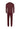 Rückansicht (Freisteller) von HU maroon banner minimal baumwolle Pyjama lang