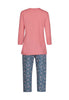 Rückansicht (Freisteller) von HU brandied apricot baumwolle Pyjama 3/4