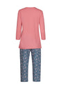 Rückansicht (Freisteller) von HU brandied apricot baumwolle Pyjama 3/4