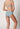 Rückansicht von einem Damen-Model, das HU arona mikrofaser Midi Slip Doppelpack trägt