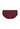 Vorderansicht (Freisteller) von HU maroon banner mikrofaser Rio Slip