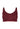 Vorderansicht (Freisteller) von HU maroon banner mikrofaser Soft BH herausn. Pads