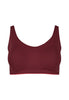 Vorderansicht (Freisteller) von HU maroon banner mikrofaser Soft BH herausn. Pads