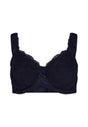 Vorderansicht (Freisteller) von HU baritone blue mikrofaser Minimizer BH