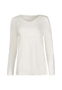Vorderansicht (Freisteller) von HU marshmallow baumwolle Shirt langarm