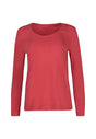Vorderansicht (Freisteller) von HU garnet rose baumwolle Shirt langarm