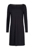 Vorderansicht (Freisteller) von HU anthracite modal/viskose/tencel Nachthemd langarm