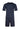 Vorderansicht (Freisteller) von HU outer space minimal baumwolle Pyjama kurz