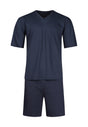Vorderansicht (Freisteller) von HU outer space minimal baumwolle Pyjama kurz