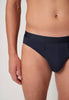 Ansicht von einem Herren-Model, das HU outer space selection baumwolle Slip Doppelpack trägt