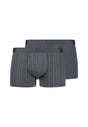 Vorderansicht (Freisteller) von HU turbulence stripes selection baumwolle Pants Doppelpack