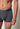 Ansicht von einem Herren-Model, das HU turbulence stripes selection baumwolle Pants Doppelpack trägt