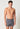 Vorderansicht von einem Herren-Model, das HU turbulence herringbone baumwolle Boxershorts trägt