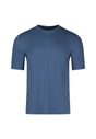 Vorderansicht (Freisteller) von HU ensign blue baumwolle Shirt kurzarm