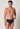 Vorderansicht von einem Herren-Model, das HU outer space minimal baumwolle Slip mit Eingriff trägt