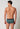 Rückansicht von einem Herren-Model, das HU sea pine herringbone baumwolle Slip mit Eingriff trägt