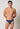 Vorderansicht von einem Herren-Model, das HU ensign blue minimal modal/viskose/tencel Slip trägt