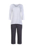 Vorderansicht (Freisteller) von HU crazy dots baumwolle Pyjama 3/4