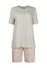 Vorderansicht (Freisteller) von HU flower garden baumwolle Pyjama kurz