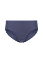 Ansicht von einem Damen-Model, das HU blue indigo baumwolle Midi Slip Doppelpack trägt